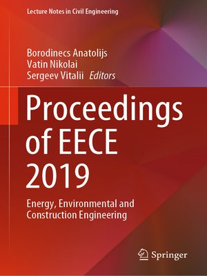 cover image of Proceedings of EECE 2019